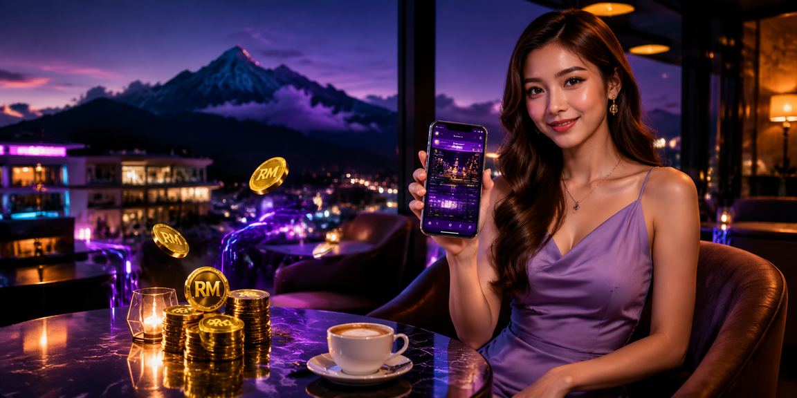 Antara muka aplikasi kasino di Sabah dengan paparan promosi yang jelas dan mudah